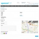 Improved OpenCart Contact Page